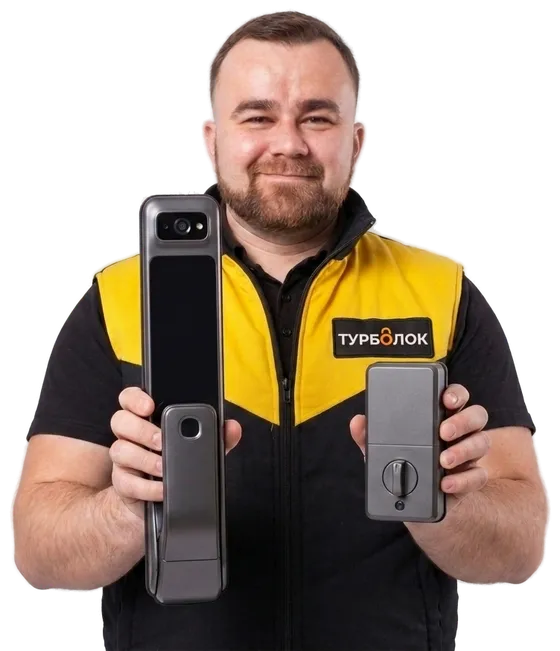 Установка умных замков в Кемерове — мастер TurboLock